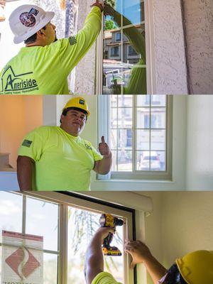 Customer-service oriented professionally certified installation for your windows.