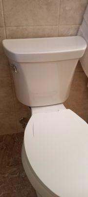 New toilet