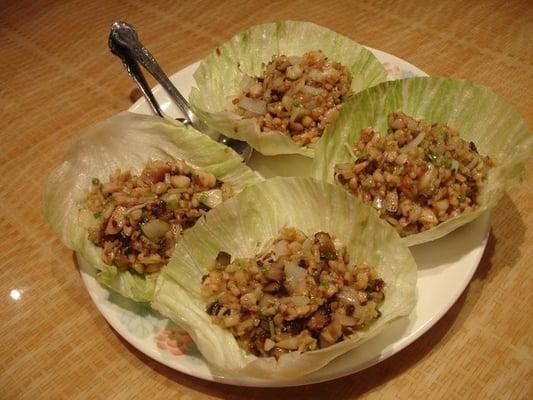 Chicken Lettuce Cups