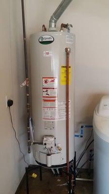 Water heater installation