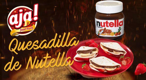 Quesadilla Nutella