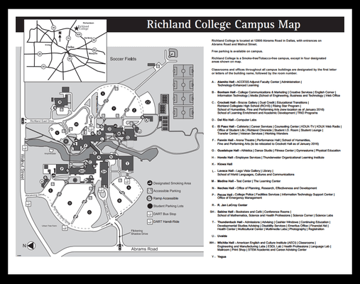 Map of the campus