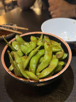 Garlic Spicy Edamame