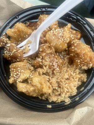 Sesame chicken