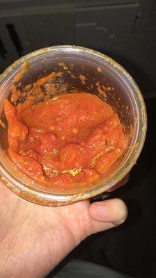 Homemade Marinara Sauce.