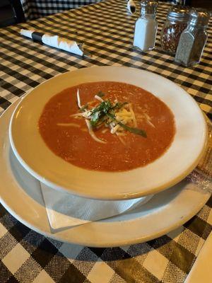 Tomato bisque soup. Loved it.