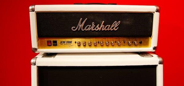 Custom Marshall Amp in Studio III