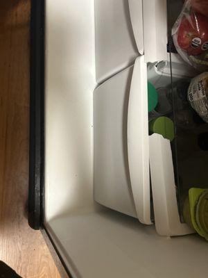 Broken fridge shelf