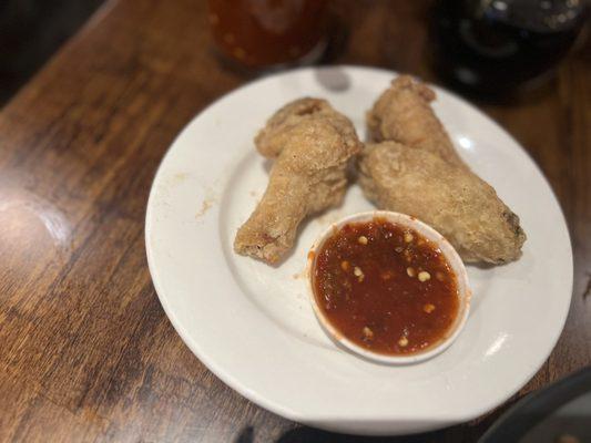 Thai chicken wings