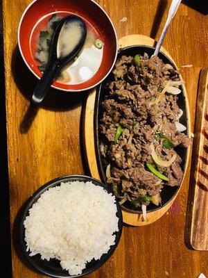 Bulgogi plate (not bento)