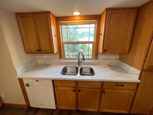 Countertop installation- 
 Lake oswego (After)