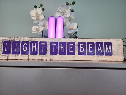 Please light the beam!!!