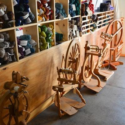 Beautiful place. My visit was a success for yarn, but they also have fabric and spinning wheels and notions.