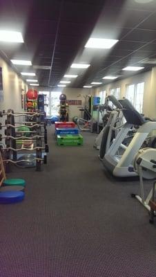 Fully equipped gym on premises