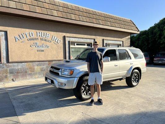 Thank you Joshua for your second purchase from Auto Hub! We hope you enjoy your new 4x4!