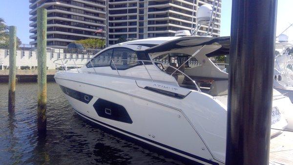 2019 43 Azimut Delivery Boston to Miami March 2022