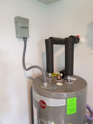 Newer water heater