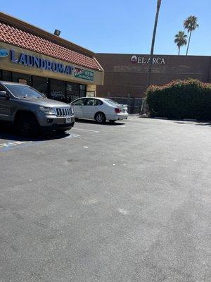 They've got a laundry mat + a restaurant next door