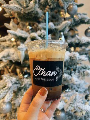 salted maple shaken espresso, with housemade salted maple syrup (available iced only)