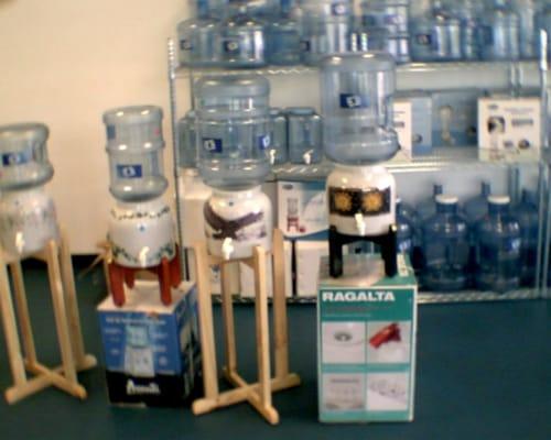 Crocks,bottles,water pumps,electric/non electric coolers,bottles,etc...