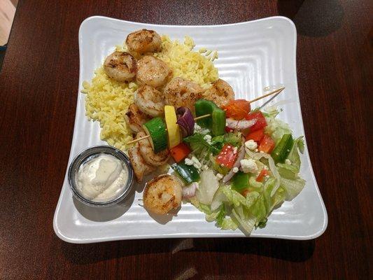 Grilled Shrimp Plate