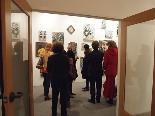 opening reception for Roger Herman, Jan. 6 2011