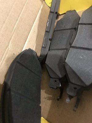 Rear break pads