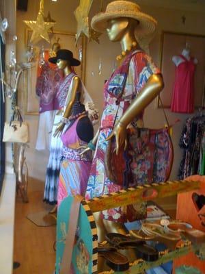 One of our beloved summer windows... Bohemian Lux inspired"