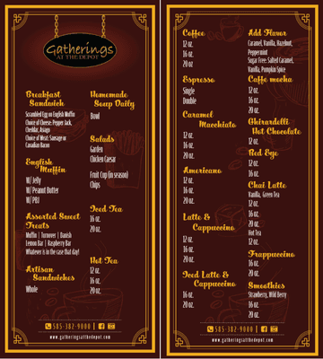 Our Menu