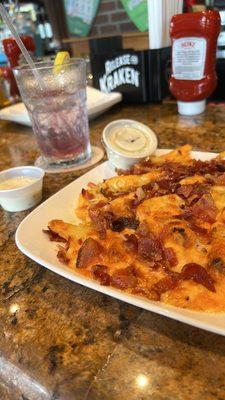 Fully loaded fries! So great!