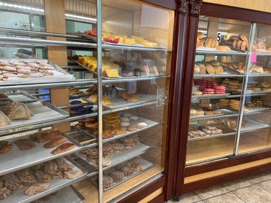 Large selection of Mexican pastries