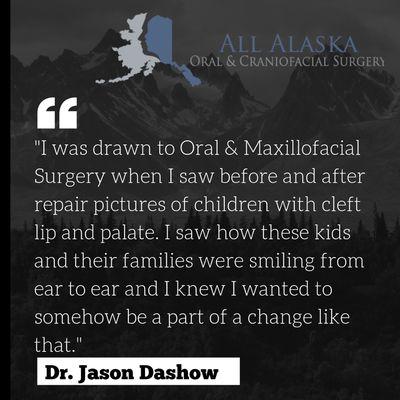 What drew you to becoming an oral surgeon?