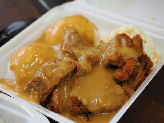 Chicken Cutlet With Gravy