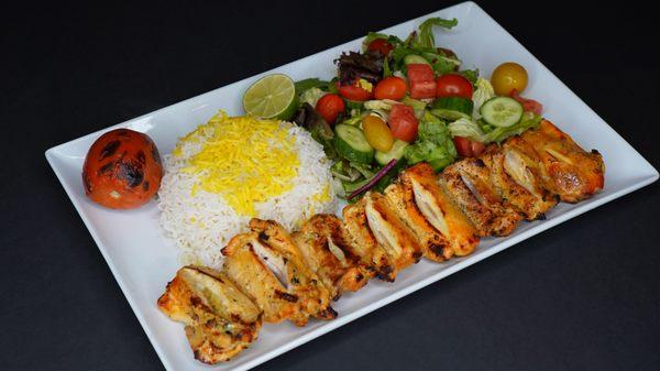 Chicken Kabob Plate