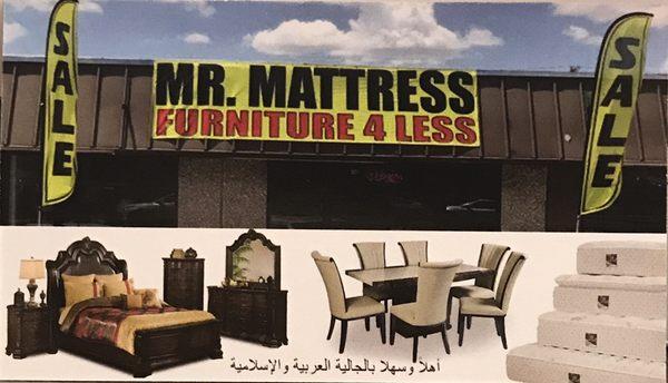 Mr. Mattress Furniture 4 Less Twin Mattress Only $49 Full Mattress Only $79 Queen Mattress Only $99 King Mattress Only $119