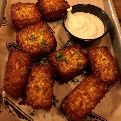 Fried Cheese Bricks