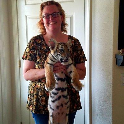 The wife with a tiger cub