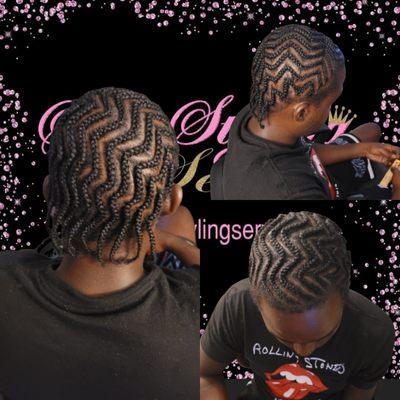 Zigzag braids