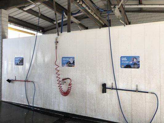 Self Service Bays at Flying Frog Car Wash in Sparks, Nevada