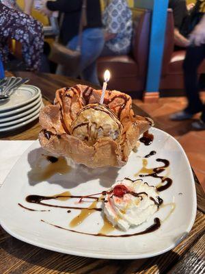 Birthday Fried Ice Cream