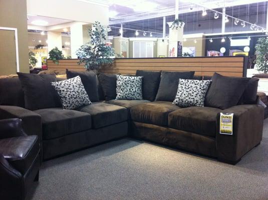 We have great deals on a variety of sectionals!