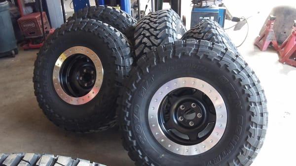 Off-road tires and wheels available!