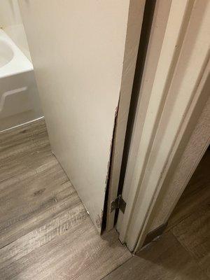 Door broken