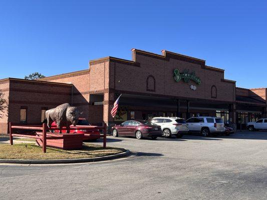 Exterior view from parking lot