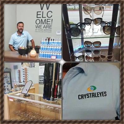 Optical specialist @ Crystal Eyes: 4224 Maine St., Baldwin Park. Best frame selections, great service & excellent prices too!