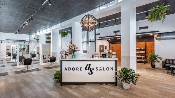 Adore Salon sits in renovated historic building in downtown Corvallis.