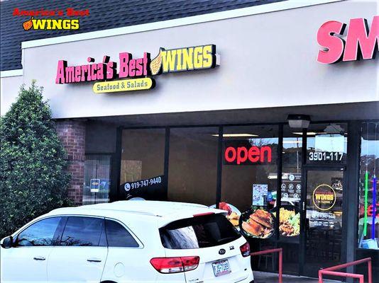 Located on Capital Blvd in Raleigh, America's Best Wings offers the best wings, seafood, burgers, salads, and more!