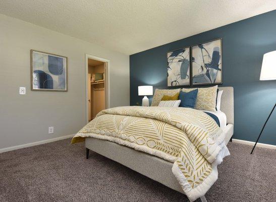 New Carpeting in Bedrooms