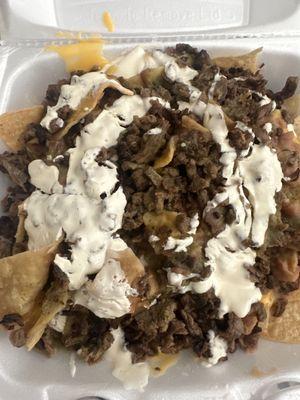 Worlds soggiest nachos, which were not wanted to begin with