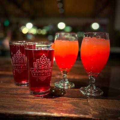 Delicious craft brews and refreshing Aguas Frescas!!